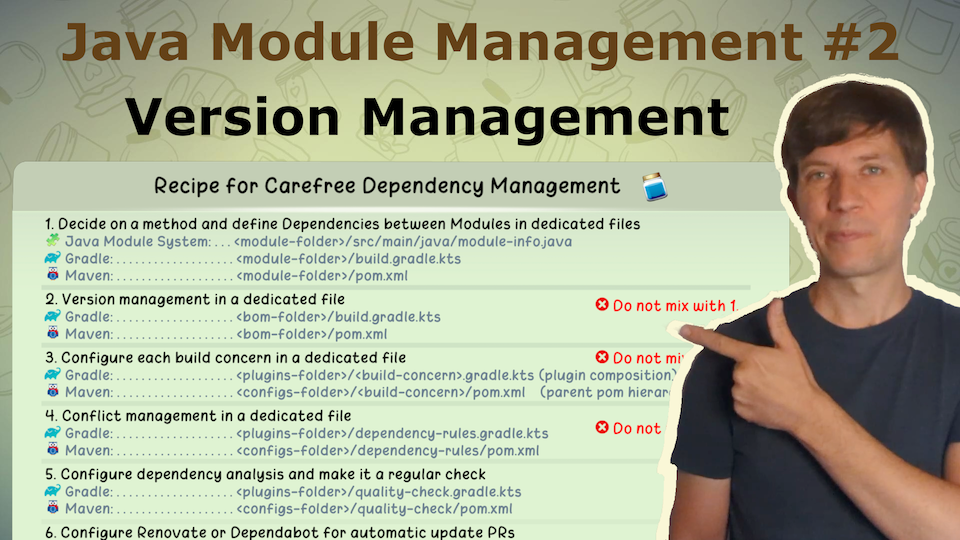 Version Management of 3rd party Modules