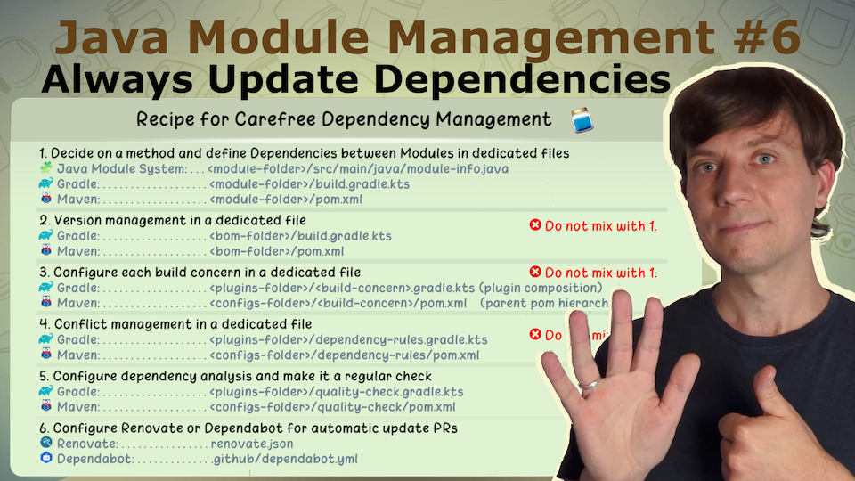 Tools to update dependencies regularly